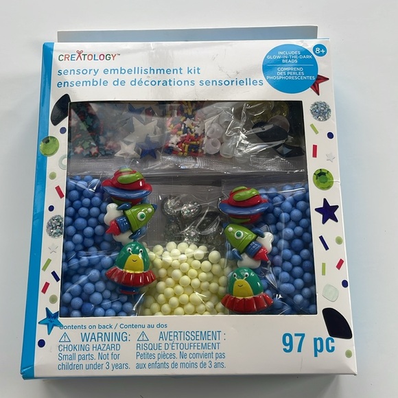 Creatology Craft Kits Set of 3 Foam Ornaments Space Sensory Keychain - Picture 6 of 7